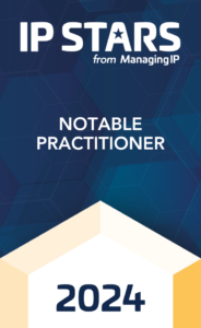 Managing IP - Notable Practitioner Badge 2024